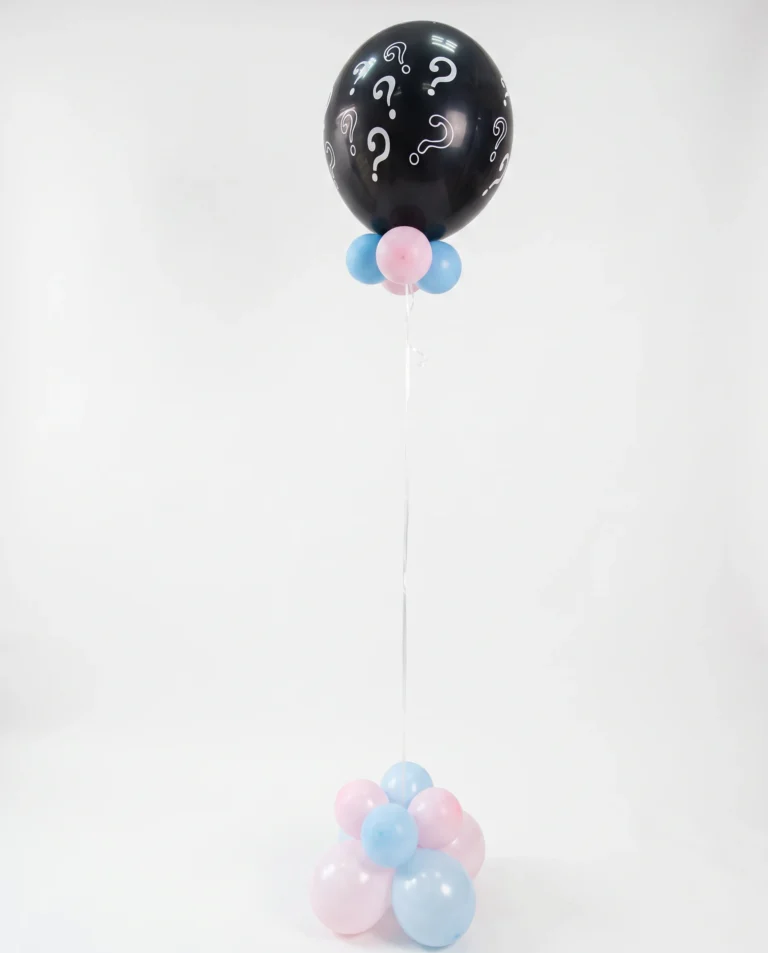 Balão Chá Revelação com Gás Hélio